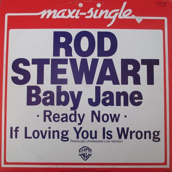 Rod Stewart - Baby Jane, Cd's en Dvd's, Vinyl | Pop, Gebruikt, Verzenden