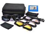 Veiling - Sport Zonnebril Set met Case - Met Vervangende Len, Nieuw