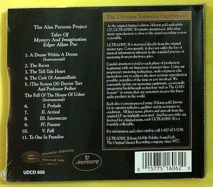 The Alan Parsons Project - Tales Of Mystery And Imagination, CD & DVD, Vinyles Singles