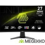 MSI MAG 27CQ6F Quad HD 180Hz Curved VA Gaming Monitor, Computers en Software, Verzenden, Nieuw