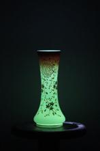 Vase - Opaline, Ouraline - Vase opalin/uranium, Antiek en Kunst