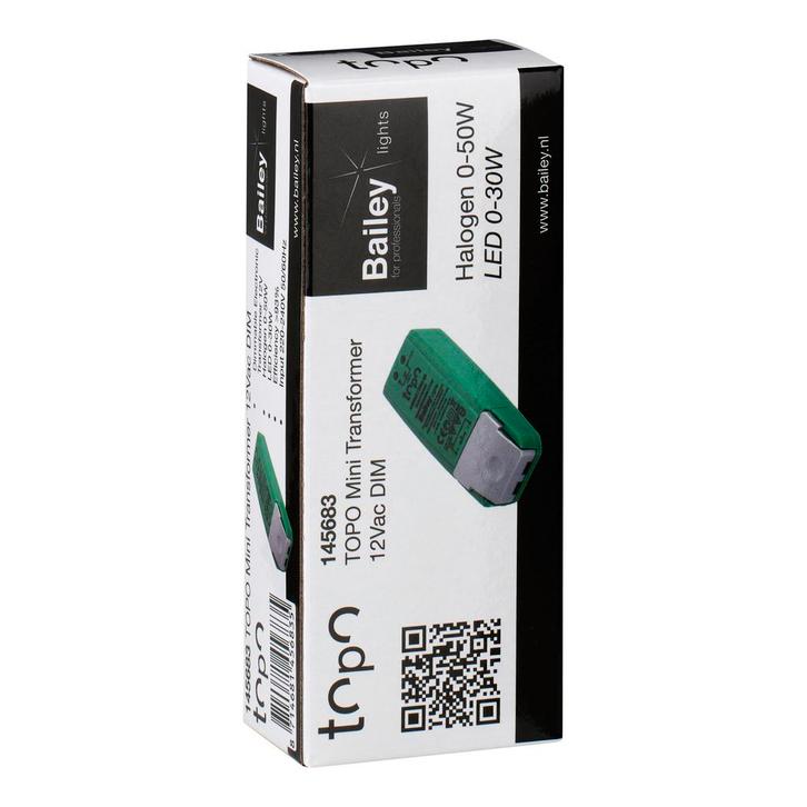 Bailey Topo Mini Transformateur Led 12V 0-50W Dimmable -, Doe-het-zelf en Bouw, Bouwverlichting, Verzenden