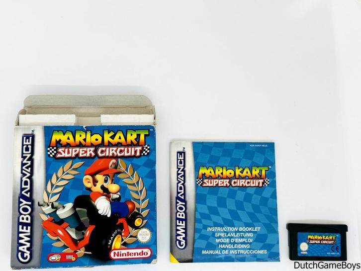 Gameboy Advance / GBA - Mario Kart Super Circuit - EUR, Games en Spelcomputers, Games | Nintendo Game Boy, Gebruikt, Verzenden