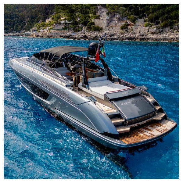 Bieden: Riva Rivale anthracite bimini canvas for original b, Watersport en Boten, Bootonderdelen, Ophalen of Verzenden
