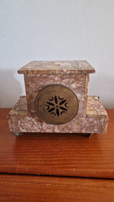 Pendule - Vintage Marmer, Messing - 1910-1920, Antiek en Kunst, Antiek | Klokken
