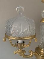 CreArt - Tafellamp - Messing, Kristal - midden twintigste