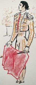 Jean Cocteau (1889-1963) (after) - Appel de Muleta, Antiek en Kunst