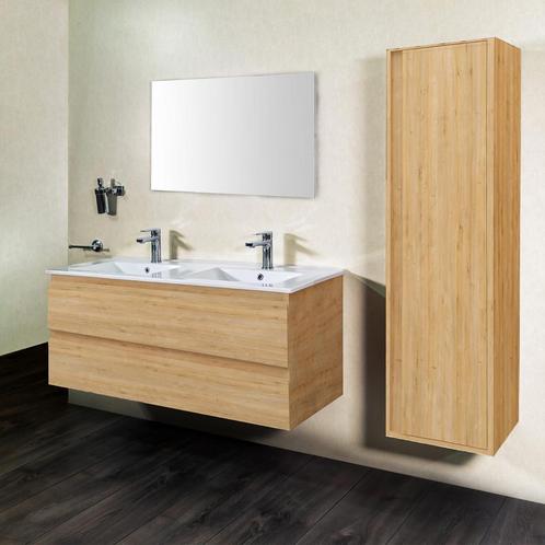 Badkamermeubelset BWS Sally 120 cm Twee Soft-Close Lades, Doe-het-zelf en Bouw, Sanitair, Bad, Nieuw, Ophalen of Verzenden