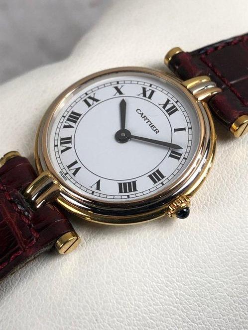 Cartier - Vendome Trinity 18K Gold - 81004 - Dames -, Handtassen en Accessoires, Horloges | Heren