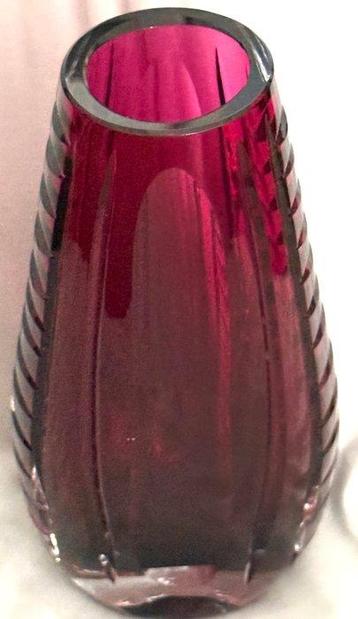 Vintage alte Vase - Studio Glas Vase um 1950 Beyer + Co -