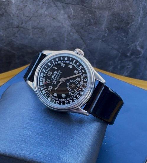 Oris - pointer date military, Handtassen en Accessoires, Horloges | Heren