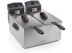 Tristar FR-6937 - Frituurpan - Dubbele friteuse 2x 3 liter, Huis en Inrichting, Verzenden, Zo goed als nieuw