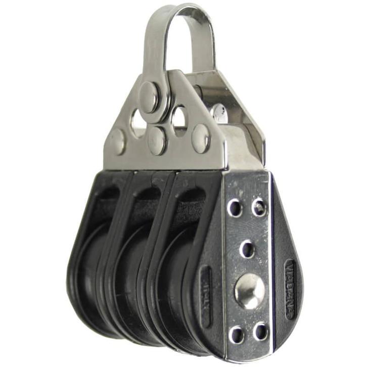 Viadana 28mm Drieschijfsblok, Watersport en Boten, Accessoires en Onderhoud, Nieuw, Ophalen of Verzenden
