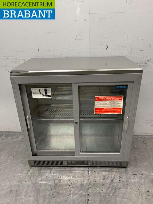 RVS Polar CC601 Backbar Barkoeling Glazen schuifdeuren 223, Zakelijke goederen, Horeca | Keukenapparatuur, Ophalen of Verzenden