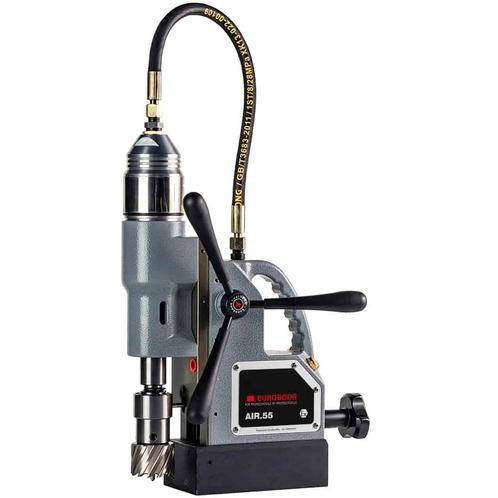 AIR.55 - Pneumatische magneet kernboormachine, 55 mm, ., Doe-het-zelf en Bouw, Gereedschap | Lasapparaten, Ophalen of Verzenden
