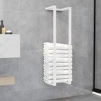 vidaXL Handdoekenrek 25x20x95 cm staal wit, Huis en Inrichting, Badkamer | Badtextiel en Accessoires, Verzenden, Nieuw