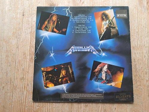 Metallica - Ride The Lightning RARE 1984 first Dutch, Cd's en Dvd's, Vinyl Singles