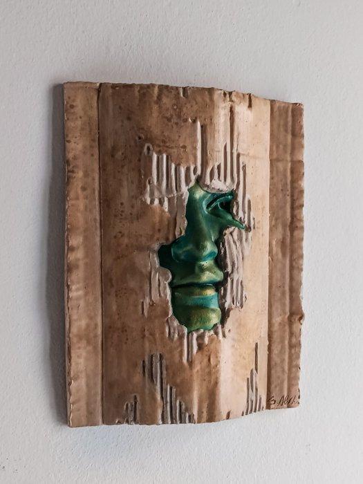 Salvatore Alibrio - Wrapping - bronze effect PEZZO UNICO, Antiek en Kunst, Kunst | Designobjecten