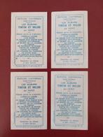 Tintin - 4 Promotional Material - Éditions Casterman - 1945, Nieuw