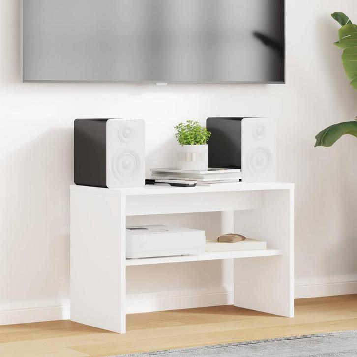 vidaXL TV Kast Wit 60 x 30 x 40 cm Bewerkt hout, Huis en Inrichting, Kasten |Televisiemeubels, Nieuw, Verzenden