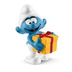 De Smurfen PVC Beeldje Smurf met Cadeau 6 cm, Verzamelen, Ophalen of Verzenden, Nieuw