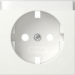 Gira Schuko inbouwstopcontact 55 zuiver wit - 494703, Doe-het-zelf en Bouw, Verzenden, Nieuw