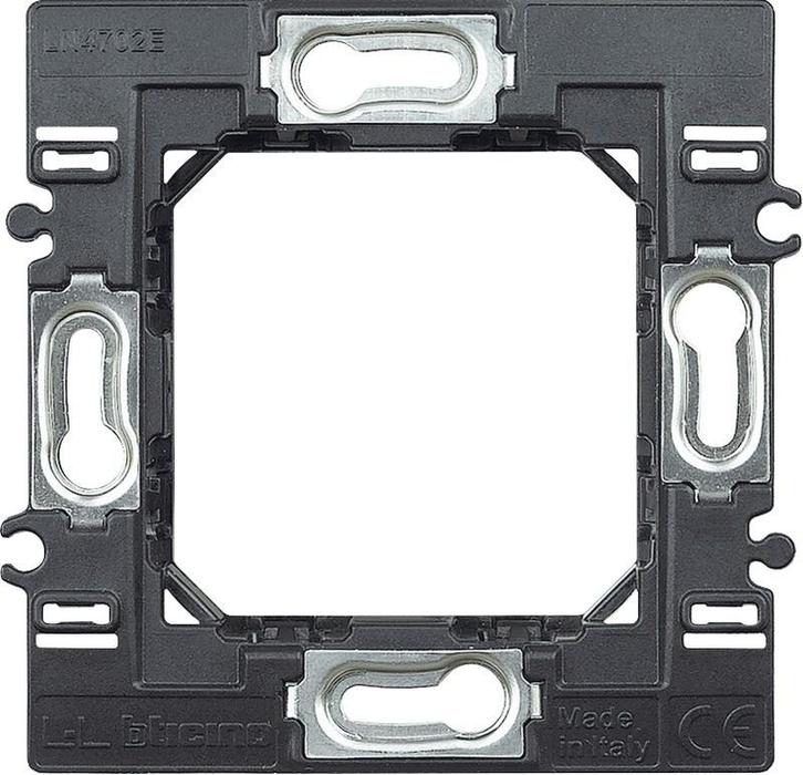 Bticino Living Light Air Holder 2 Module Frame - BTLN4702E, Doe-het-zelf en Bouw, Elektriciteit en Kabels, Verzenden