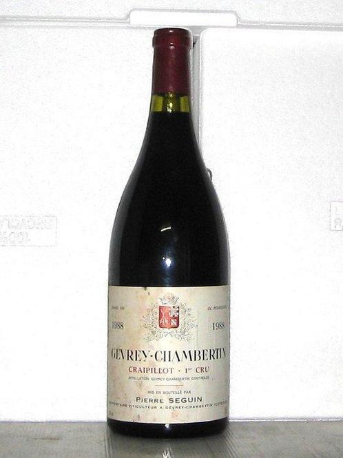 1988 Gevrey-Chambertin 1° Cru Craipillot - Domaine Pierre, Collections, Vins