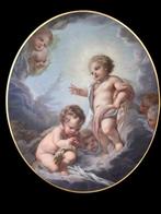 François Boucher (1703-1770), D’après - Jesus and the Infant, Antiek en Kunst