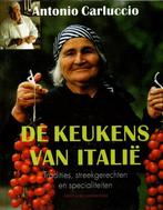 Keukens Van Italie 9789059561120, Boeken, Kookboeken, Gelezen, Antonio Carluccio, N.v.t., Verzenden