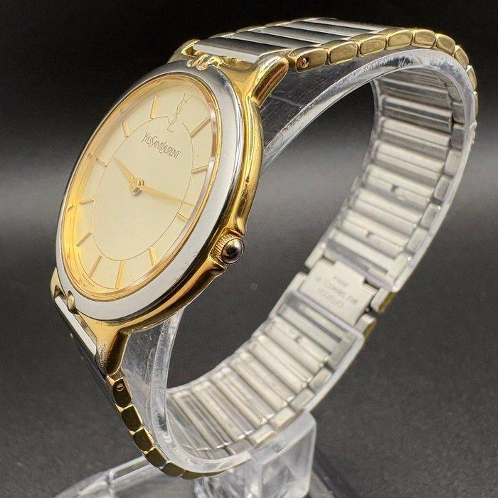 Yves Saint Laurent - Two-Tone Dress Watch - Zonder, Handtassen en Accessoires, Horloges | Heren