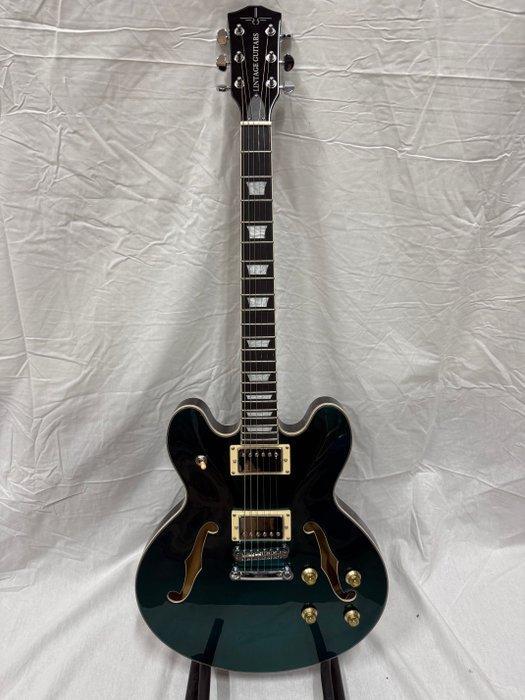 Lintage Guitars - HBT-101-TBL, Hollowbody - - Elektrische, Muziek en Instrumenten, Snaarinstrumenten | Gitaren | Akoestisch
