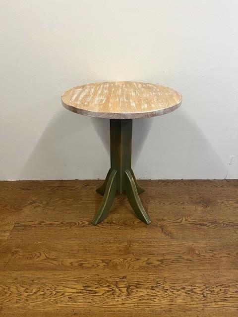 Gebruikte Tafel (60cm) - T1501- Vintage/Café, Huis en Inrichting, Tafels | Eettafels, Ophalen