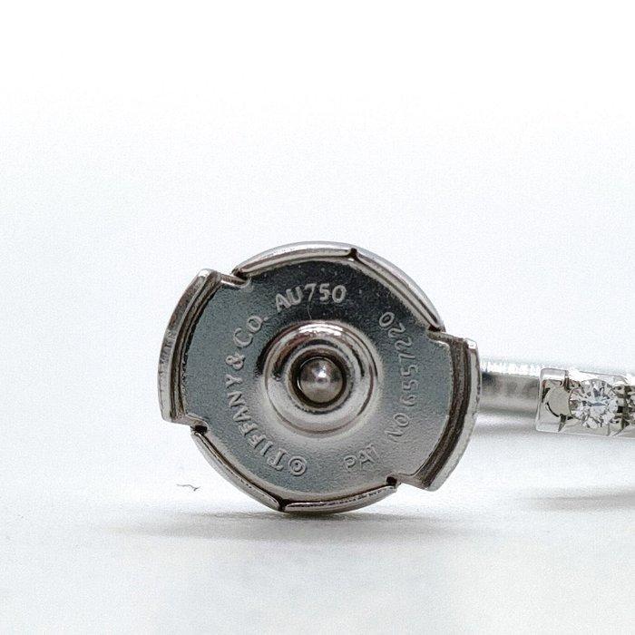 Tiffany & Co. - Oorbellen - Metro Hoop - 18 karaat Witgoud, Bijoux, Sacs & Beauté, Boucles d'oreilles