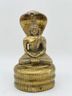 Naga Boeddha - Brons - Sri Lanka - tweede helft 20e eeuw