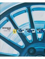 2003 RENAULT CLIO V6 BROCHURE DUITS, Nieuw, Ophalen of Verzenden