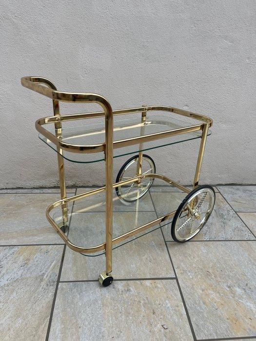 Serveerwagen - Metaal, Antiek en Kunst, Kunst | Designobjecten