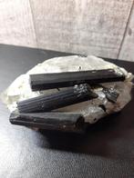 Specimen of high quality black tourmaline crystal cluster wi, Collections, Verzenden