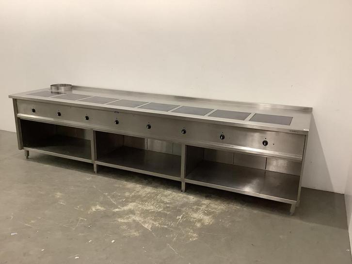 Pannenkoekentafel inductie pannenkoeken fornuis 8 zones, Zakelijke goederen, Horeca | Keukenapparatuur, Gebruikt, Fornuis, Frituur en Grillen