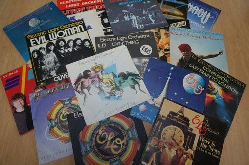 E.L.O. - 20 x 7 singles 45 RPM - Diverse titels - 45 RPM 7, Cd's en Dvd's, Vinyl Singles