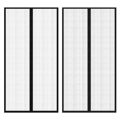 Hor Deur Gordijn Magnetisch 210x100 - OP=OP - Topdeal!, Doe-het-zelf en Bouw, Deuren en Vliegenramen, Nieuw, Kunststof, Hordeur