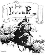 Lord of the Rings #1 - Frank Frazetta - Signature Engraved, Livres, BD