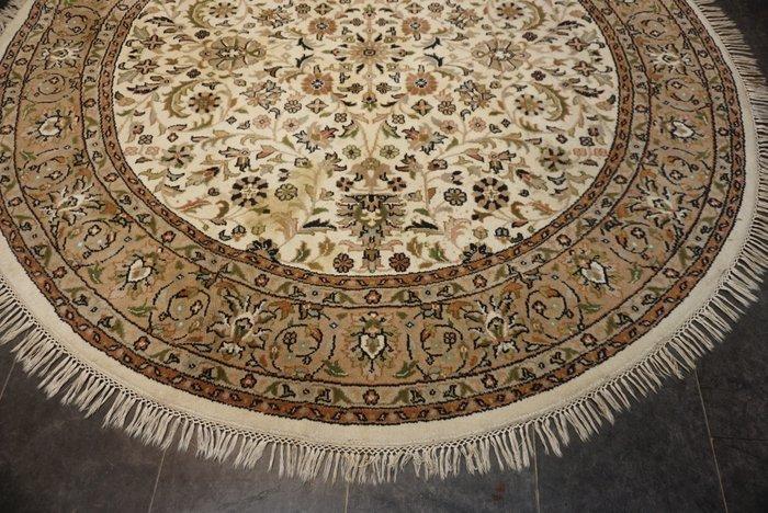 Runder Tabriz - Tapijt - 200 cm - 200 cm, Huis en Inrichting, Stoffering | Tapijten en Vloerkleden