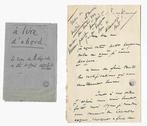 Jules Massenet - Lettre et télégramme avec apostilles, Collections