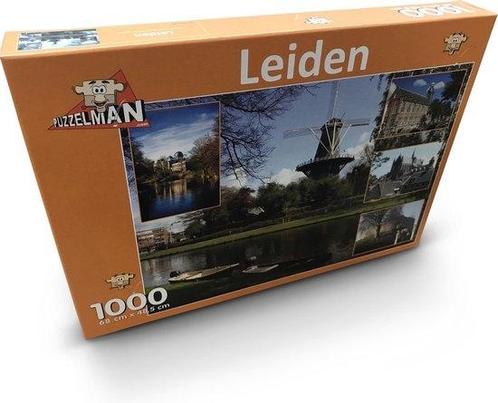 Leiden Collage -1000 stukjes op Overig, Hobby en Vrije tijd, Denksport en Puzzels, Verzenden