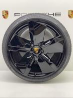 Porsche Taycan ORIGINELE 21 ExclusiveDesign zwart met banden, Auto-onderdelen, Ophalen, Banden en Velgen, Nieuw, 21 inch