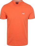 Superdry Essential T-Shirt Oranje maat Maat 52/54 (L) Heren, Maat 52/54 (L), Verzenden, Nieuw, Oranje