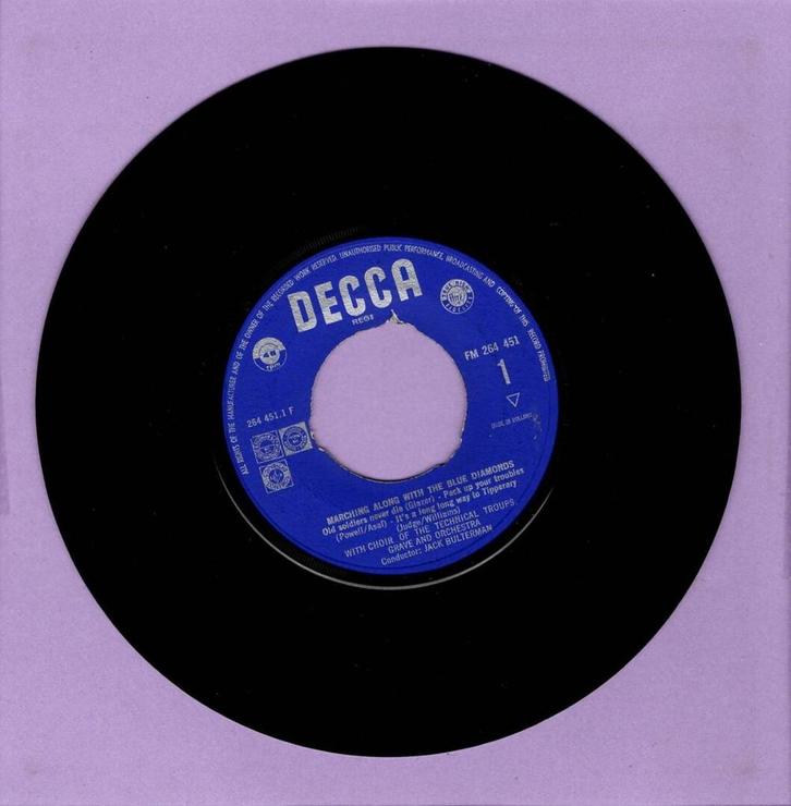 Blue Diamonds – Marching Along The Blue Diamonds (7-Vinyl-S, Cd's en Dvd's, Vinyl Singles, Ophalen of Verzenden