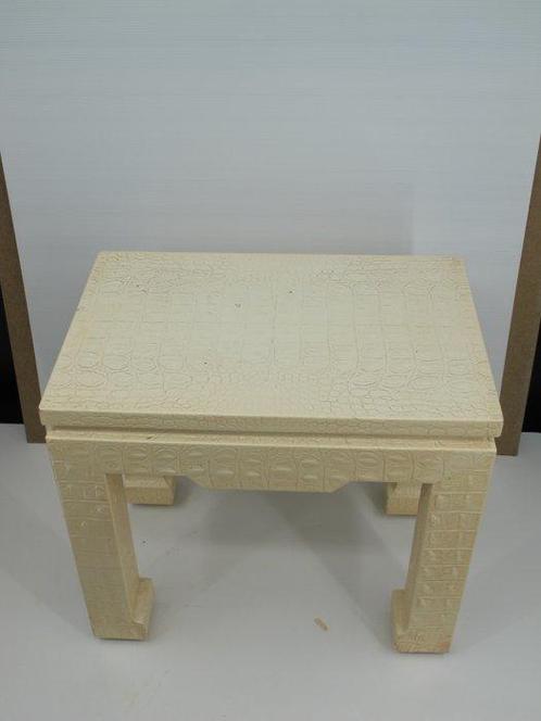 Karl Springer (1931-1991) - Salontafel - Geitenhuid -, Antiek en Kunst, Antiek | Meubels | Stoelen en Sofa's