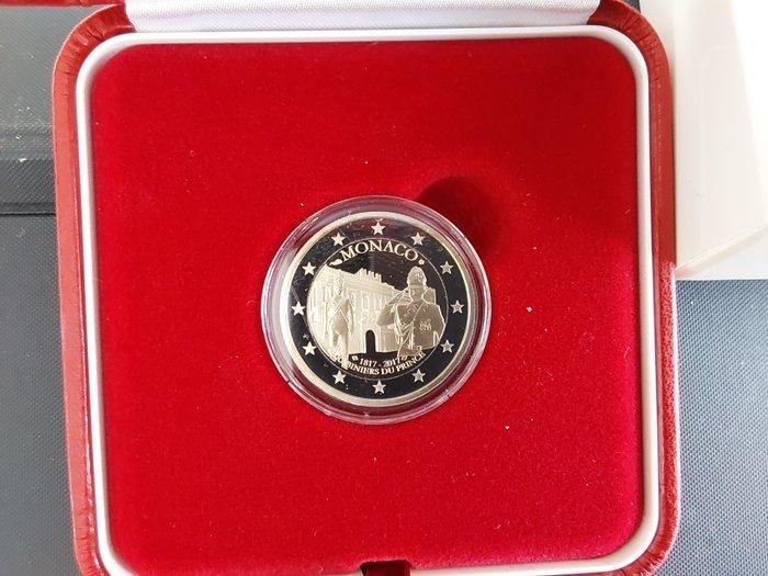Monaco. 2 Euro 2017 Carabiniers Proof, Postzegels en Munten, Munten | Europa | Euromunten